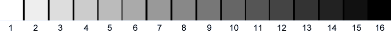 gray scale for imaging 35mm digital slides